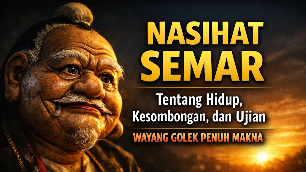 “Nasihat Semar Tentang Hidup, Kesombongan, dan Ujian | Wayang Golek Penuh Makna”