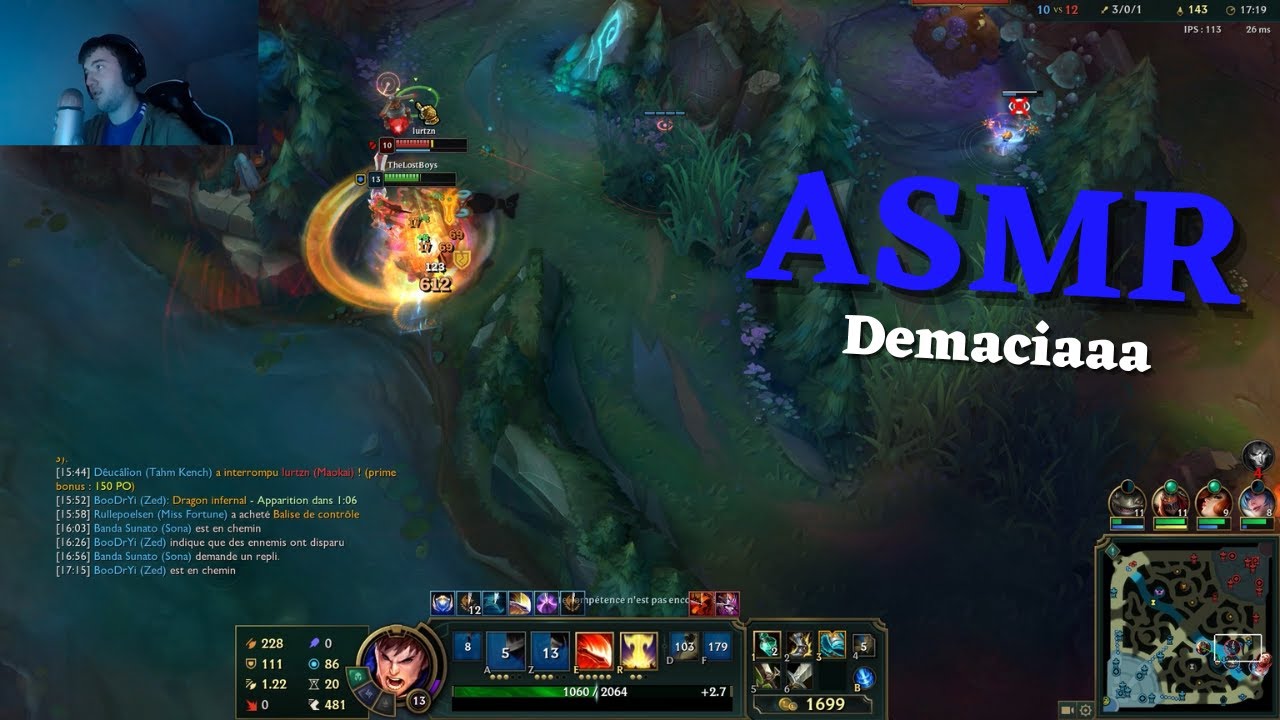 ASMR FR - League of Legends | Garen vs Vladimir