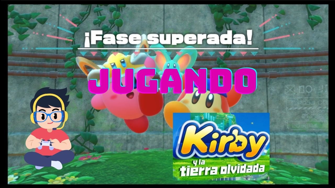 JUGANDO KIRBY Y LA TIERRA OLVIADA!