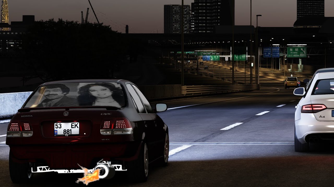 Müslüm Gürses  Bergen - Unutamadım x Sabır Ver Honda Civic | Assetto Corsa