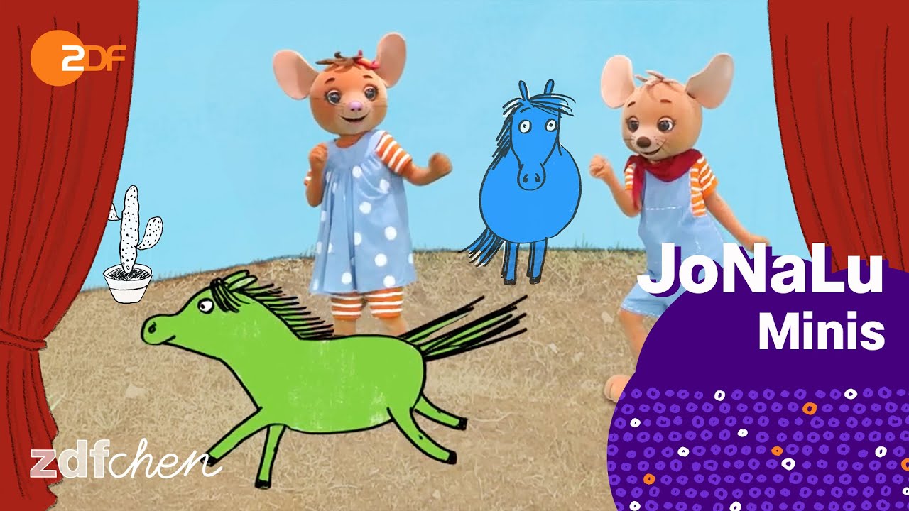 JoNaLu-Minis: Die Farben-Ponys - Lied | ZDFchen