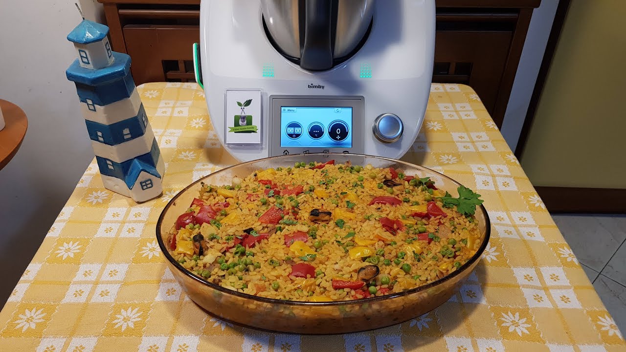 Paella veloce per bimby TM7 TM6 TM5 TM31