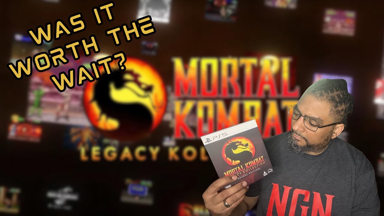 Распаковка Mortal Kombat Legacy Collection PS5 Deluxe Edition