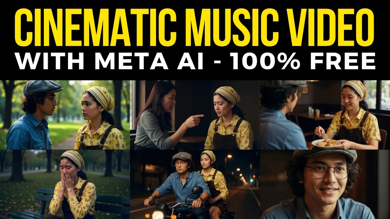 Bikin Video Klip Lagu dengan Meta AI, Konsisten Karakter, 100% GRATIS!!!