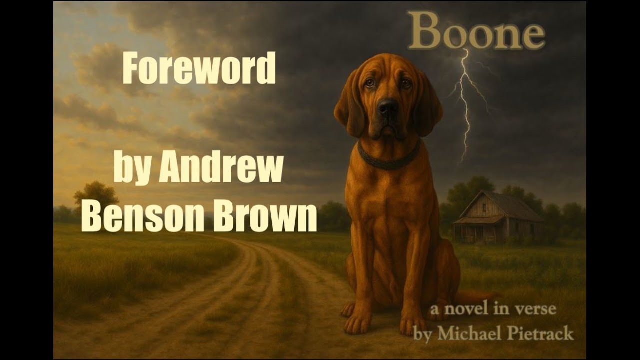 Boone by Michael Pietrack|Foreword by Andrew Benson Brown |Novel in Verse & Classical Poetry Revival