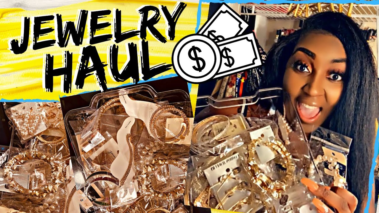 tiffany’s diary | MASSIVE JEWELRY HAUL | BEAUTY SUPPLY STORE ACCESSORIES