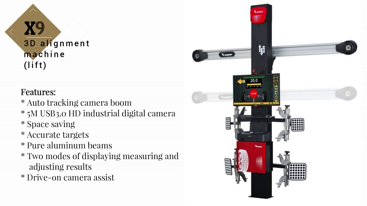 3D Wheel alignment