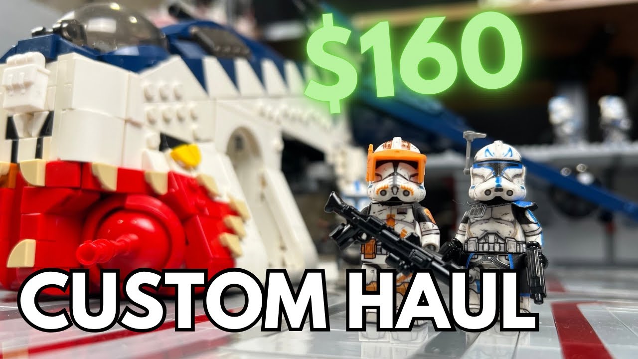 $160 Custom Minifig Haul - Was this WORTH the Price?