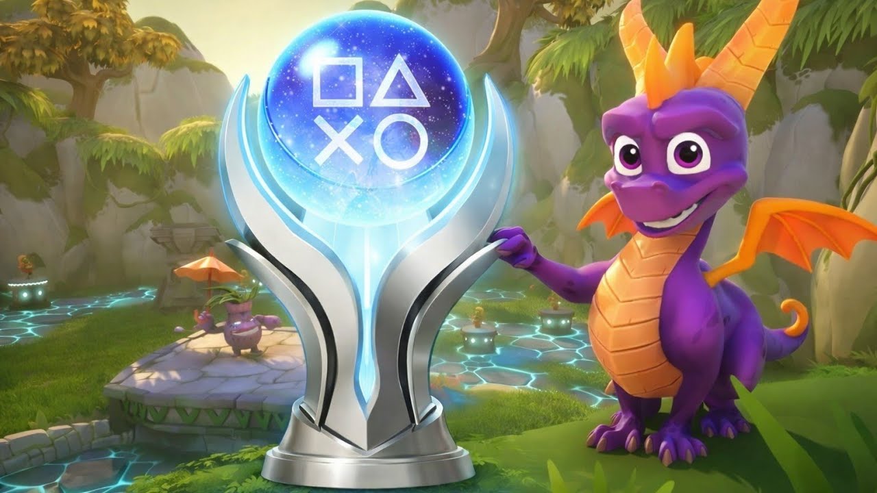 Spyro 2 y su platino es fascinante