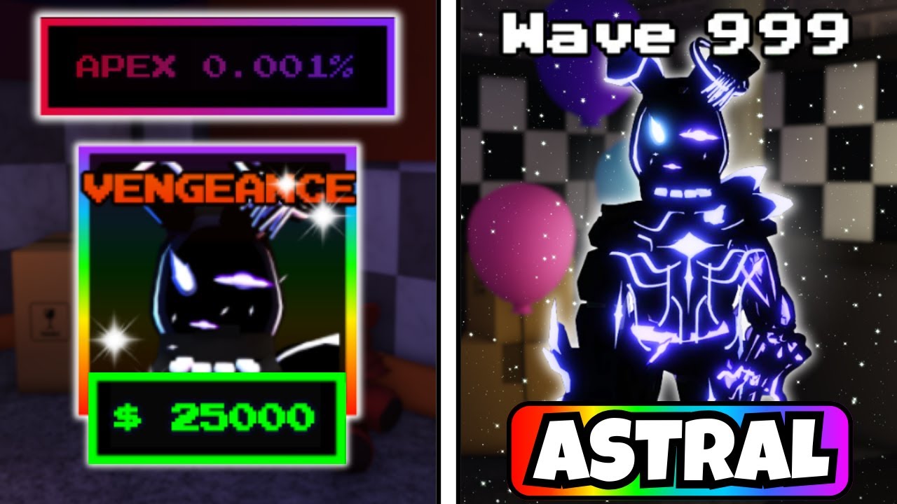 BUFFED ASTRAL BONNIE VS ENDLESS MODE.. (Five Nights TD)