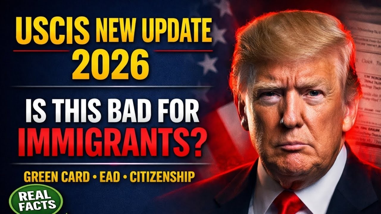 USCIS New Update 2026 Explained  Green Card Delays, EAD Processing & Interview Waivers