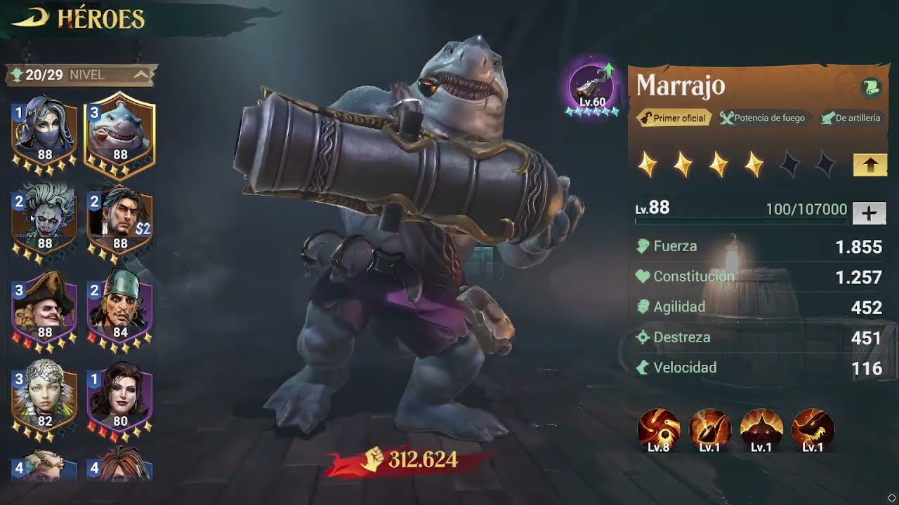 4# Tips | Heroes y como conseguir caracolas! Sea of conquest español