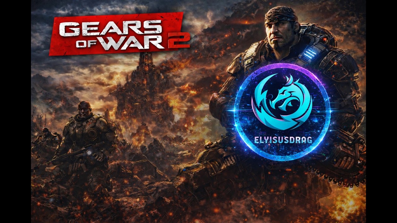 GEARS OF WAR 2 - SALIENDO DEL ESTOMAGO DEL GUSANO Y BASE SECRETA