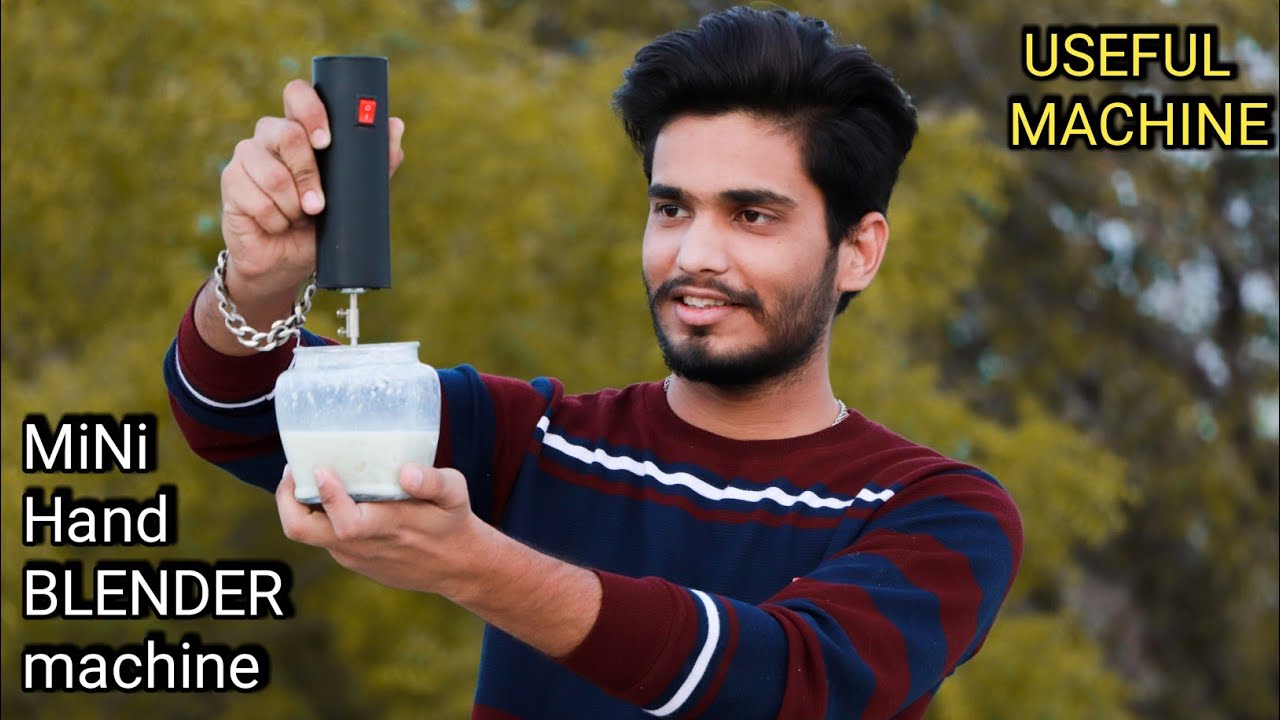Make a mini Hand BLENDER machine || छोटा मिक्सर ग्राइंडर मशीन कैसे बनाये || MR. DHARONIYA