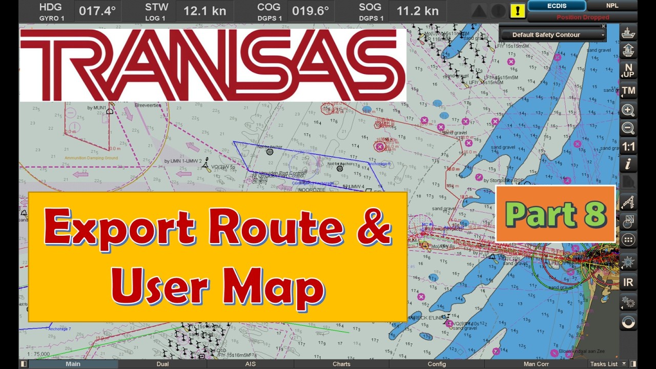 TRANSAS  8  Export Rout & User Map