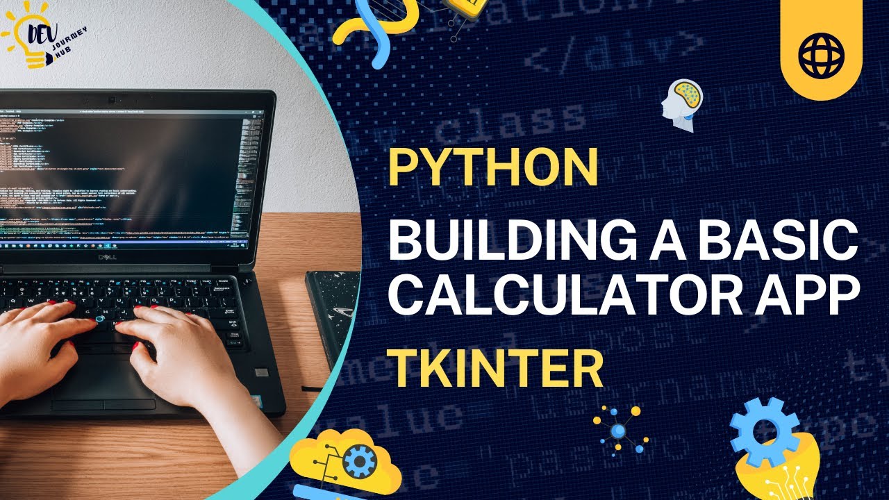 Build a Simple Calculator App with Python Tkinter - Python Tkinter GUI #5