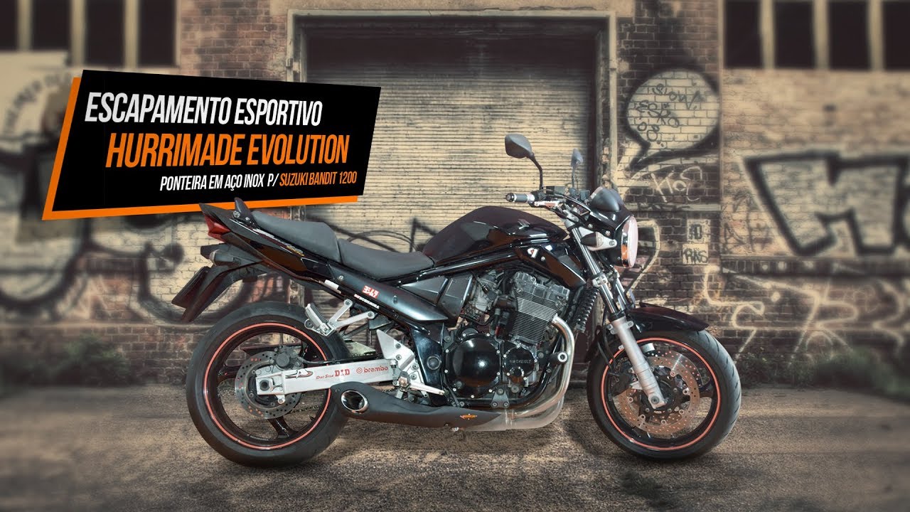 Suzuki Bandit 1200 com taylor made hurricane