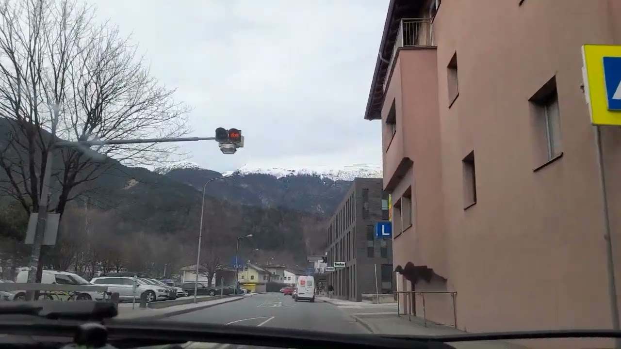 Autofahrt, Schwaz, Tirol, Austria