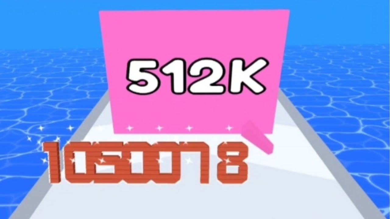 Live : Reach upto END : Merge Master Number Run(1M) 2048 Challenge Merge Number Satisfying Gameplay