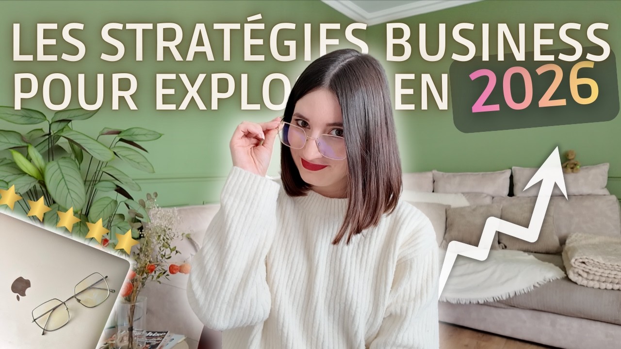 Tendances business 2026 : cr&eacute;ation de contenu, marketing, mindset...