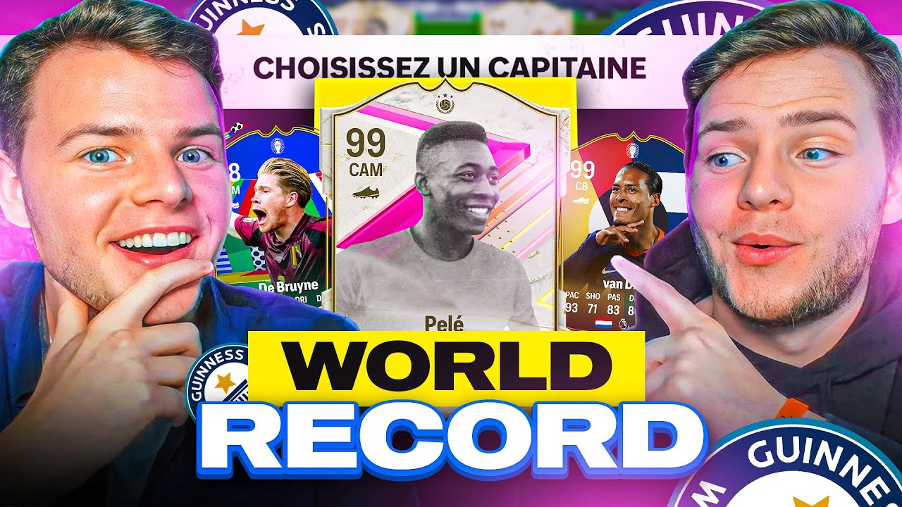 Le PACK 725K si tu PERDS! 😍 - ON S'AFFRONTE DANS UN DUEL DE WORLD RECORD DRAFT ! #8