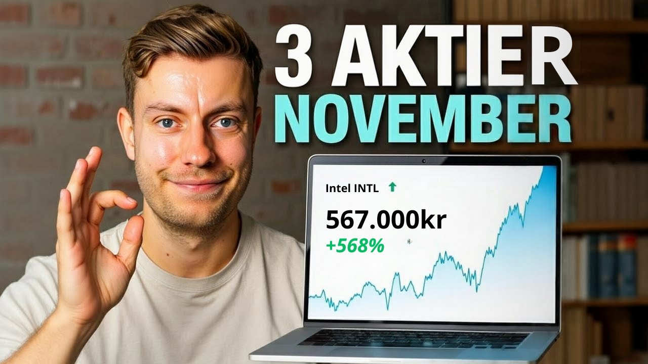 3 Aktier du bør Overveje i Dag - Før det er for sent ! (November 2025)