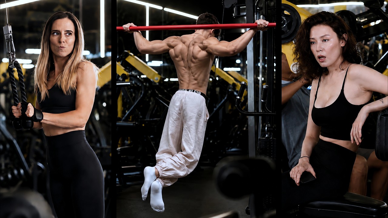 Scaring The Whole Gym With Elite Calisthenics 174