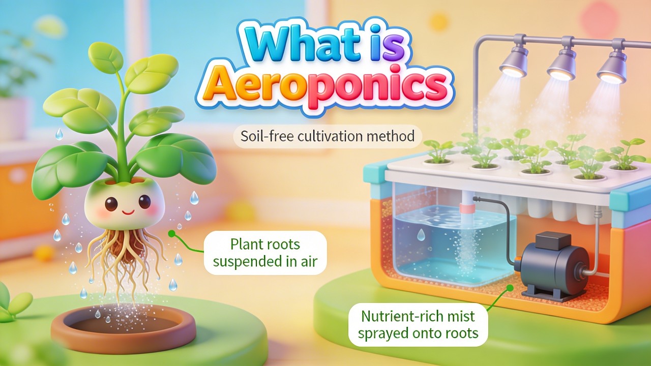 What is Aeroponics? (2 Minutes Microlearning)