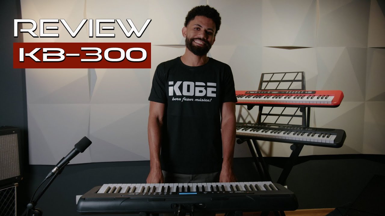 Teclado Musical Kobe KB-300 - Review completo