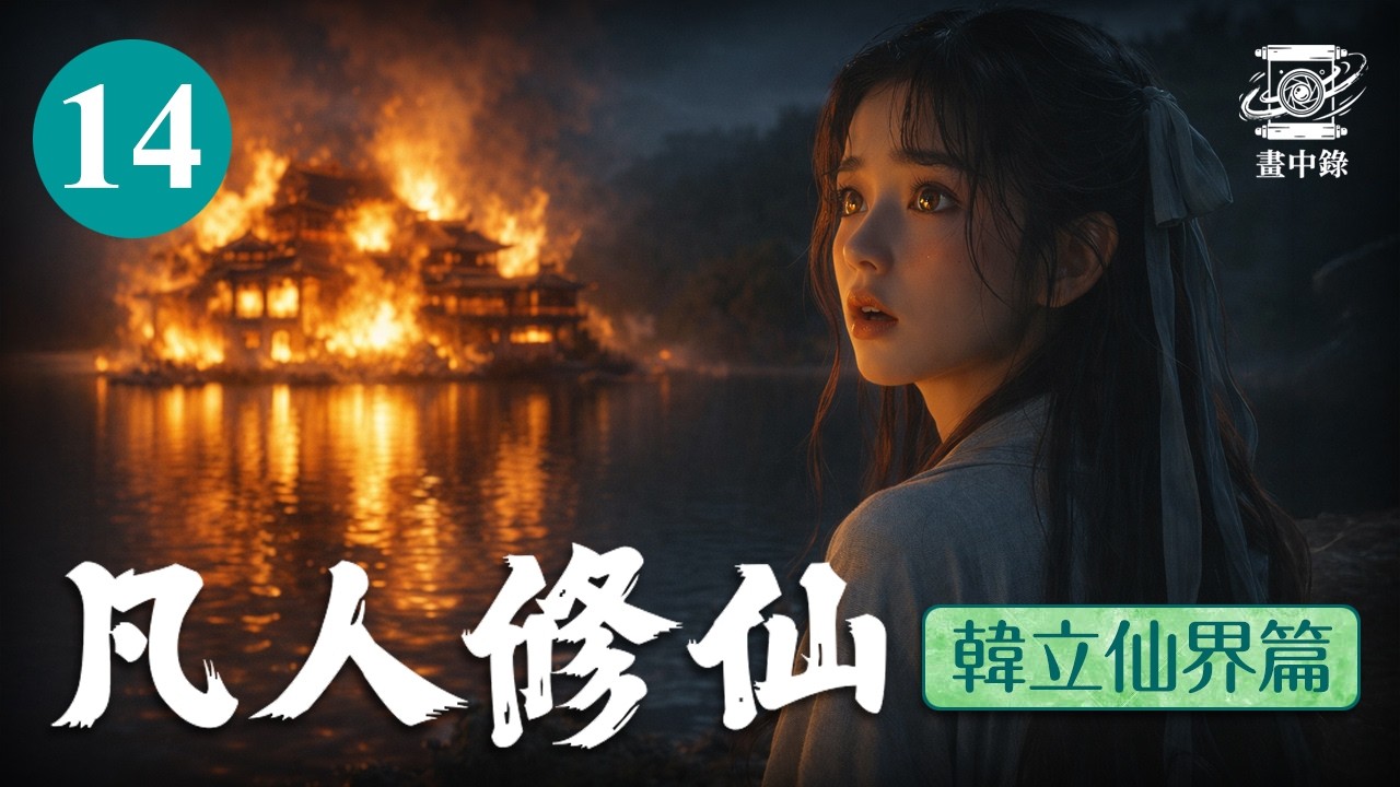 《凡人修仙韓立仙界篇》AI影片系列 | 第14集：遭變 #畫中錄 #韓立