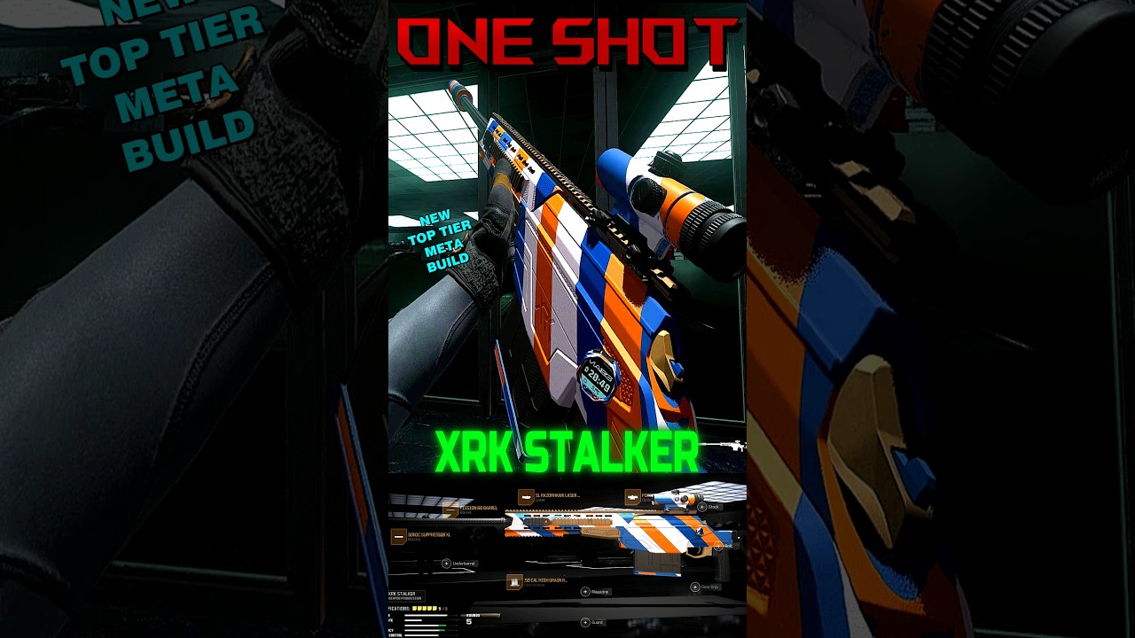 This *XRK STALKER* Build is BLASTING 💥 | Best Class Setup | META | MW3 | COD WARZONE #shorts #viral