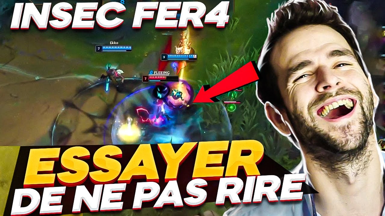 ESSAYER DE NE PAS RIRE sur LoL avec les pires joueurs en Fer 4, ça tente des Insec !