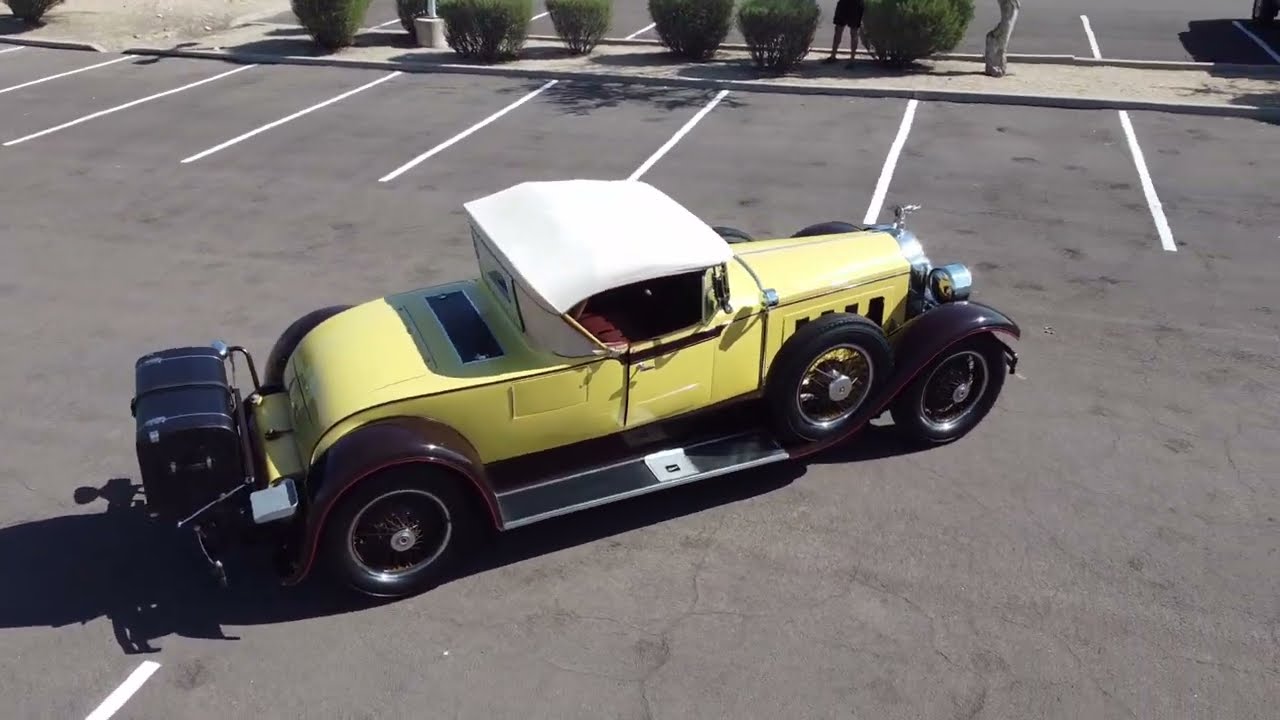 Test Drive  - 1928 Packard custom eight runabout!