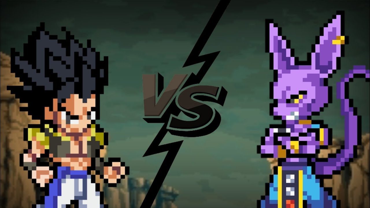 Gogeta VS. Beerus (Sprite Animation)