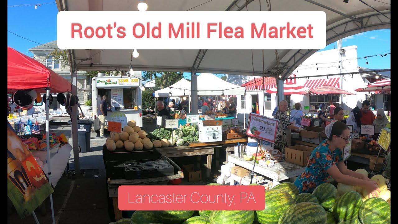 What Did I Find at Root's Old Mill Flea Market | Lancaster County Pennsylvania