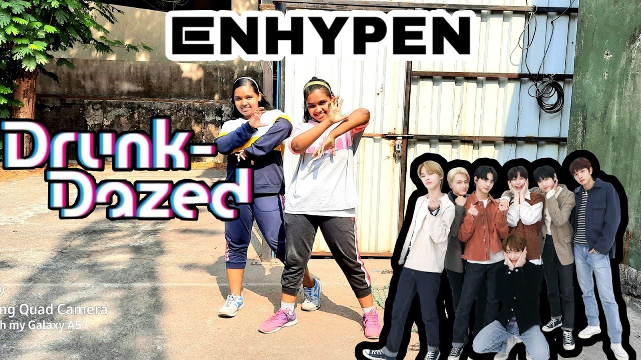 [KPOP IN PUBLIC]ENHYPEN (엔하이픈) Drunk-Dazed Dance cover by kc twins | From India