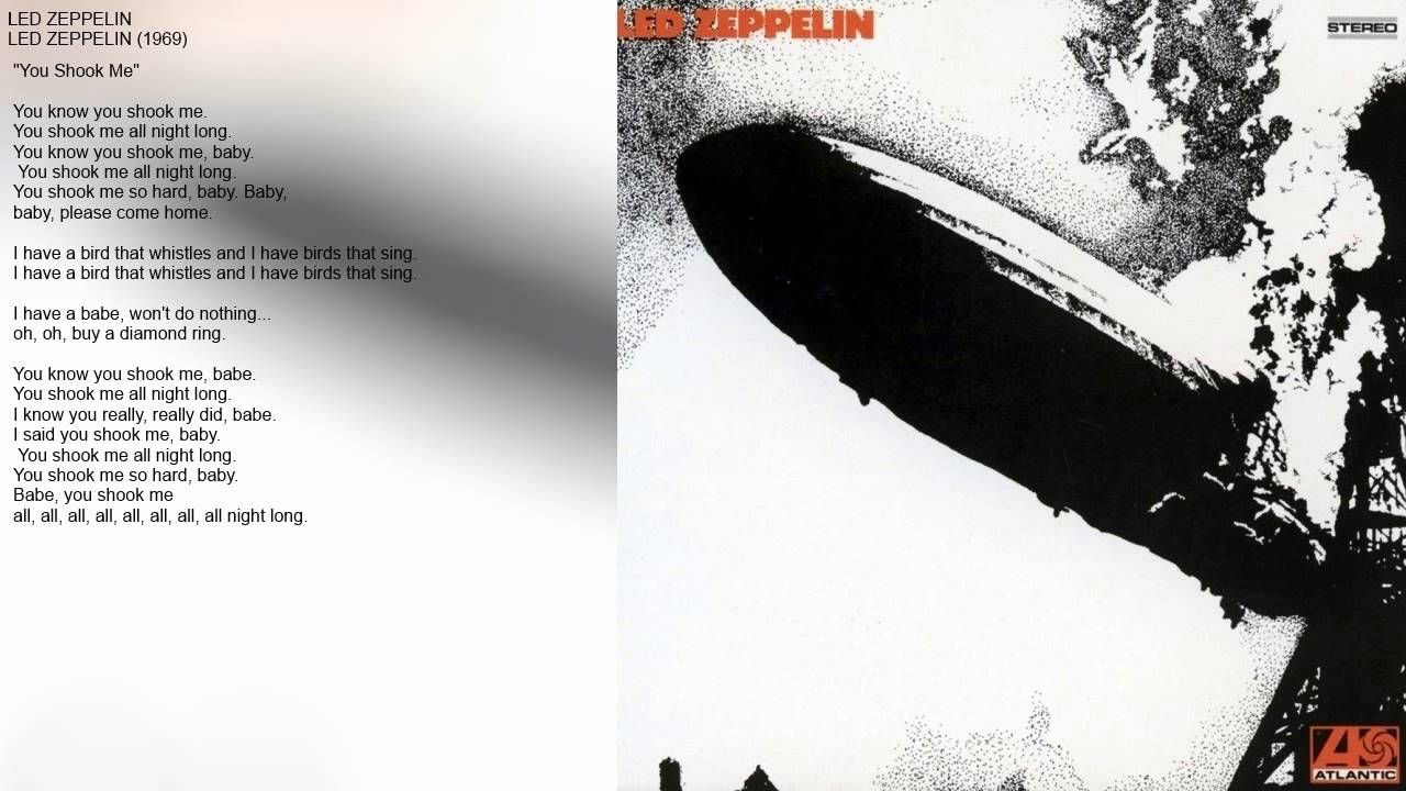Led Zeppelin I (1969) Full album [HD]+lyrics