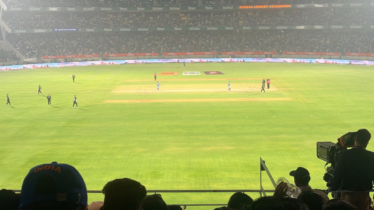 Ind vs NZ ODI at Kotambi stadium Vadodara 