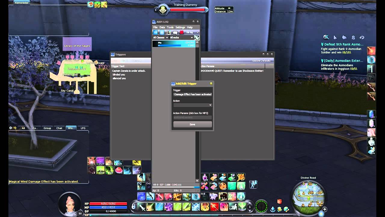 Aion Rain Meter (ARM) Godstone Proc sound setup
