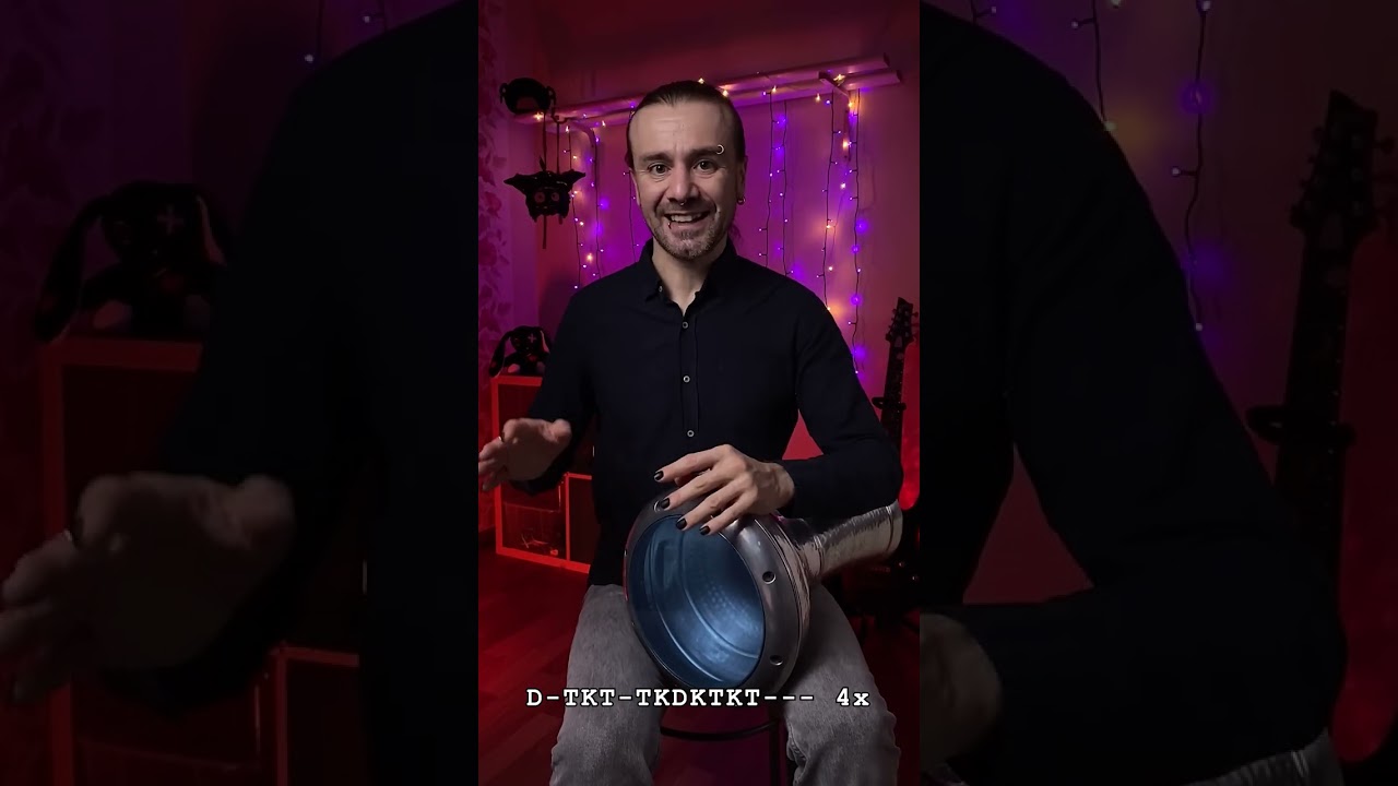Обучение игре на Дарбуке, обучение ритму на Джембе - Композиция из двух ритмов