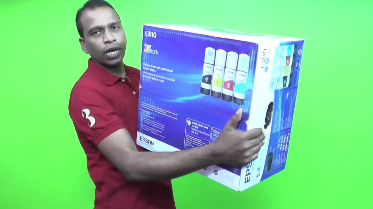 how to use epson printer L3110 full video