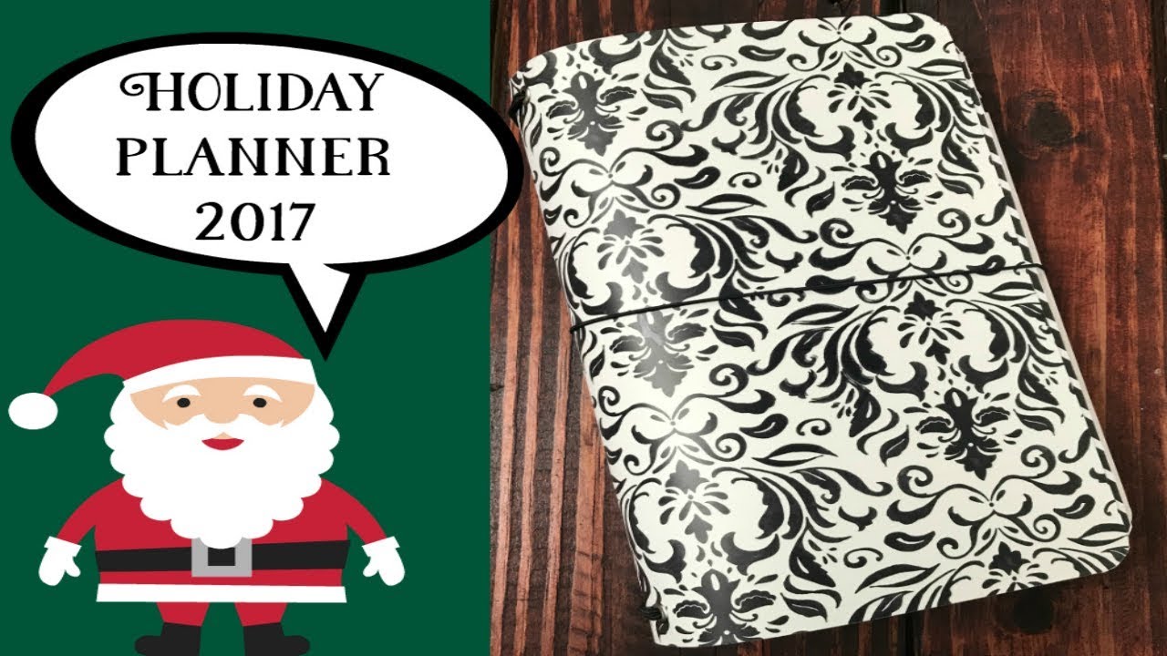 2017 Holiday Planner with FREE Printable