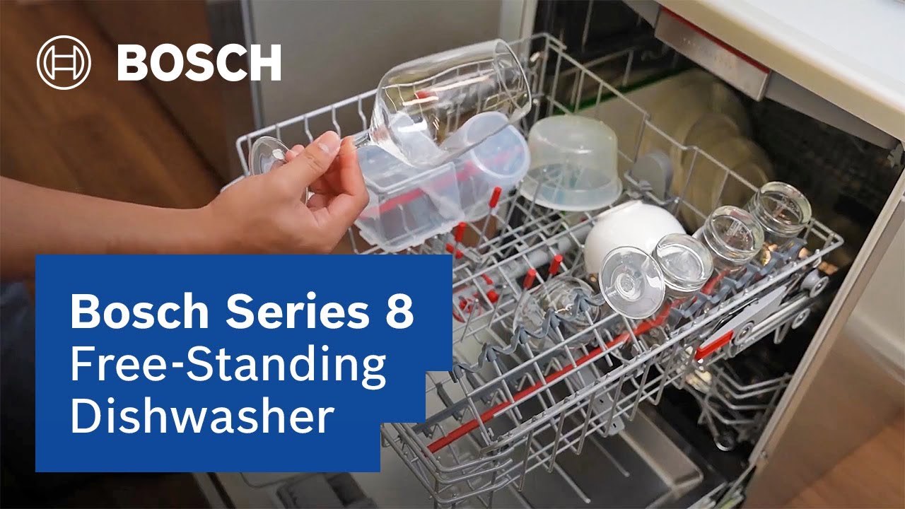 Bosch Series 8 Free-standing Dishwasher: Smart, Eco-friendly Design | Bosch Home Singapore