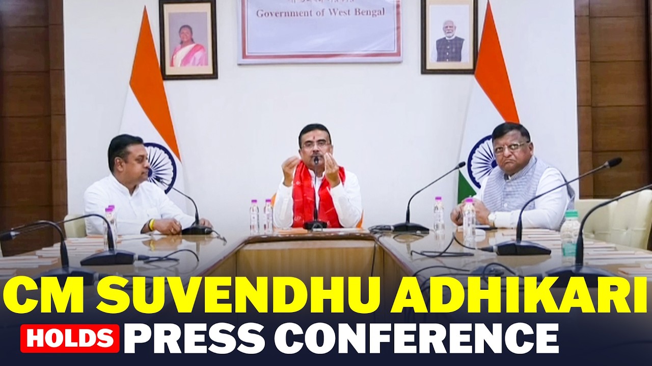 CM Suvendhu Adhikari & Sambit Patra hold joint press conferenceI Kolkata IBJP IMamata Banerjee