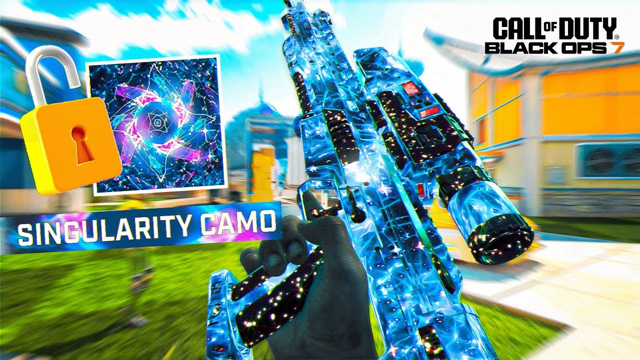 HOW TO GET SINGULARITY CAMO SUPER FAST! (BO7 EASY GUIDE)