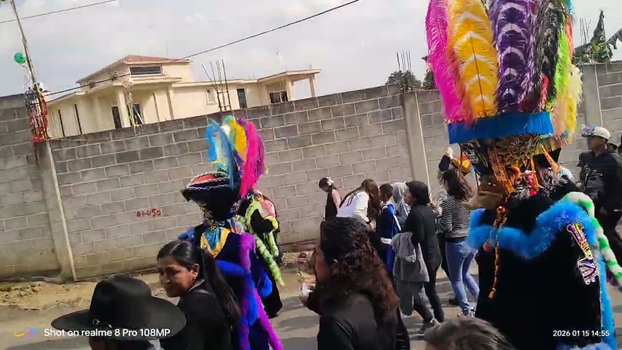 Cuecuecuautitla Comparsa Nueva Generación San Esteban El pueblito Banda la MERA MERA 15 Enero 2026