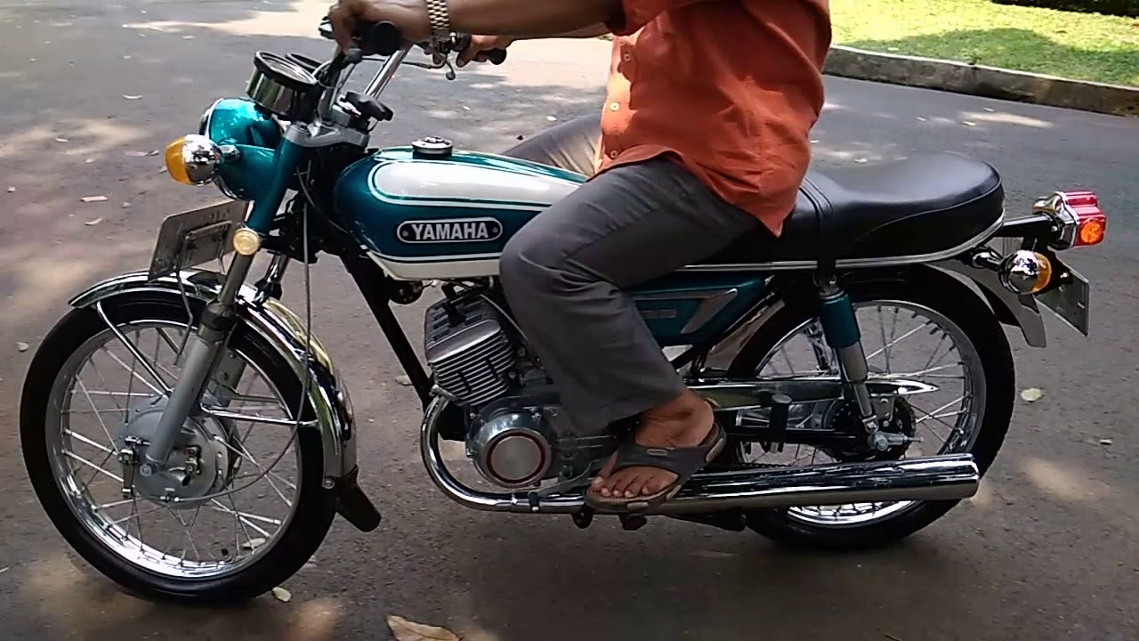DIJUAL Yamaha AS3 Twin 1973 Blue (SOLD)