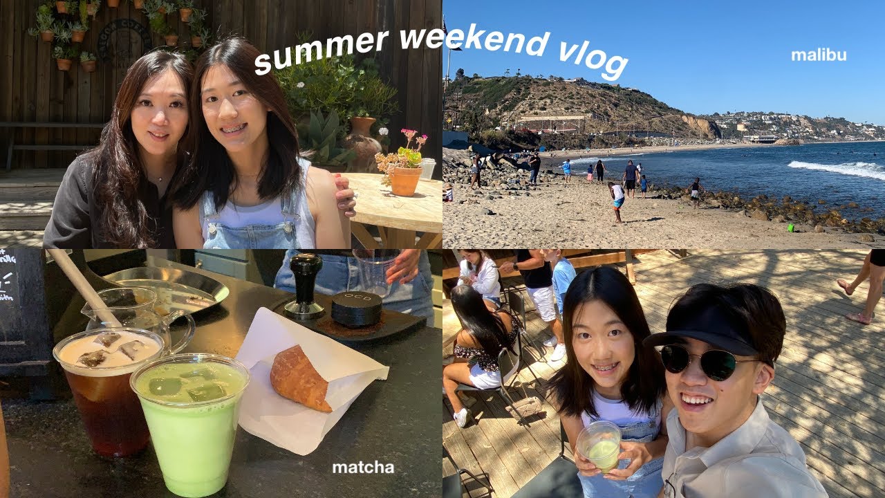 summer weekend vlog | malibu, the grove + more!