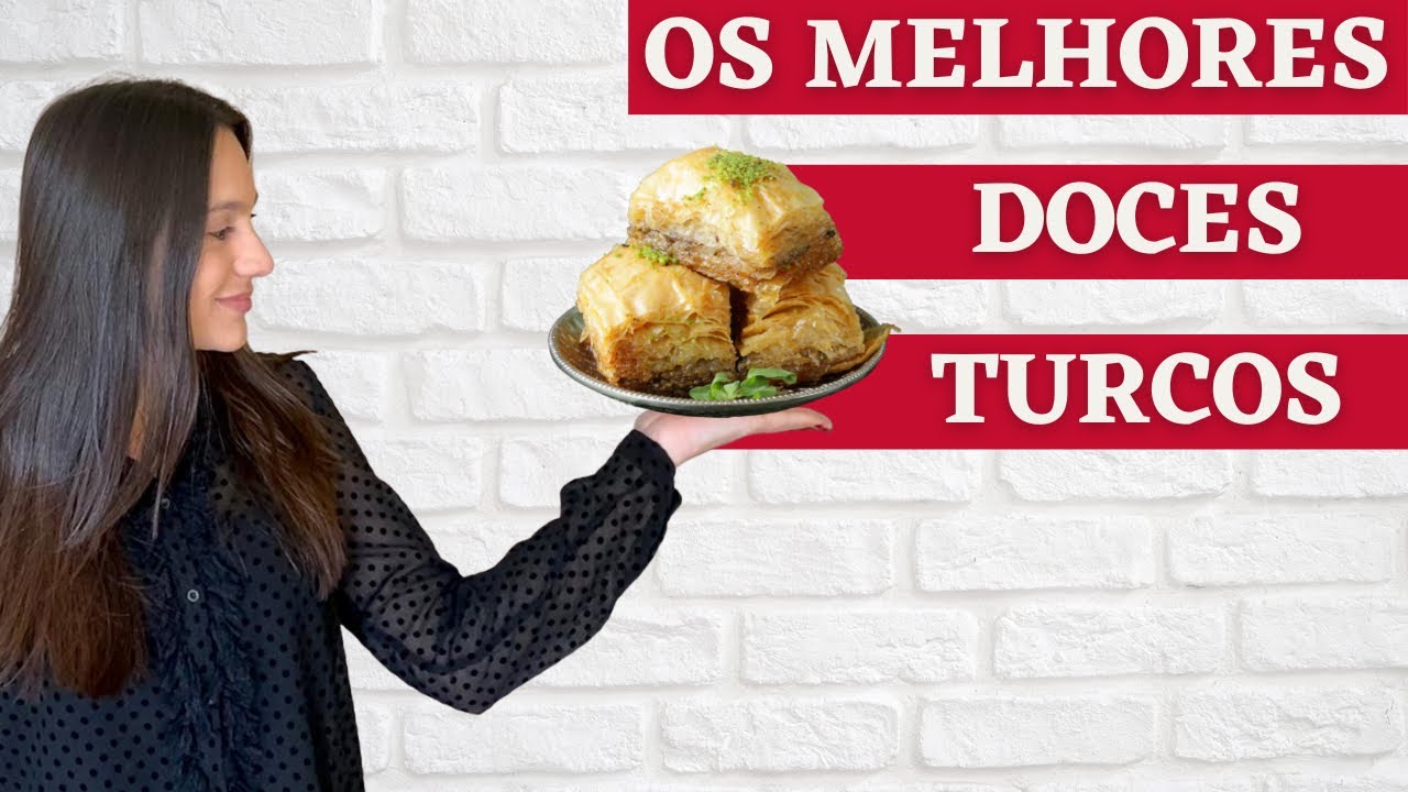 Os MELHORES DOCES da TURQUIA | Gastronomia na Turquia
