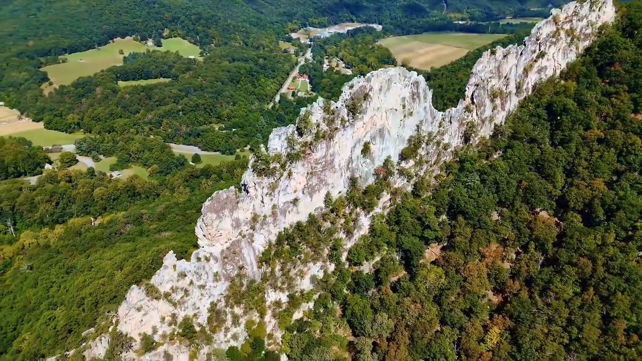 The majestic Seneca Rocks